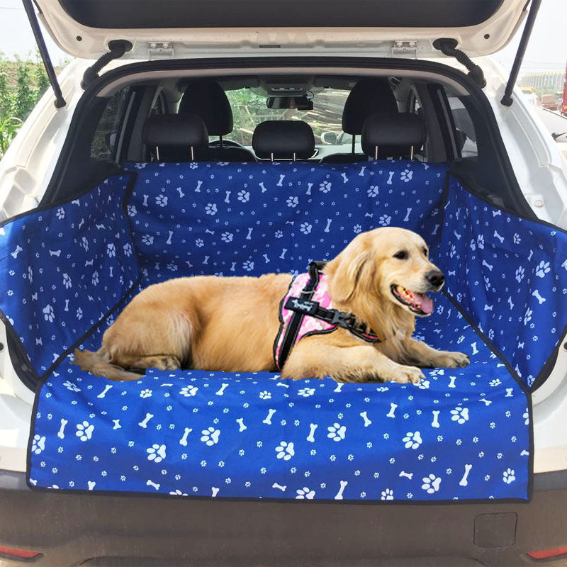 SmartGuard™ Waterproof Pet Car Mat – SUV Trunk Protector for Dogs